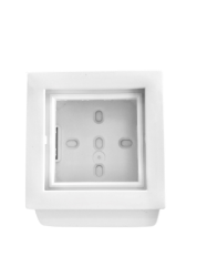 10962 ABR: Bo�n� adapt�r/krabica s�rie Q45 pre ��aby 16x10mm, biely