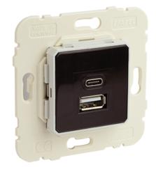 21381: Dvojit� USB nab�ja�ka typu A + typu C