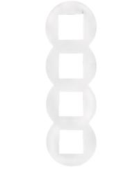 43940 TBM: 4-r�m�ek, biela matn�