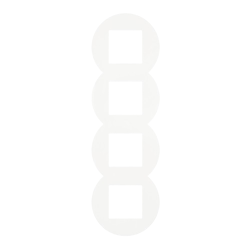 43940 TBR: 4-r�m�ek, biela