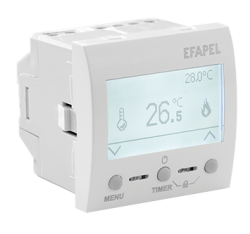 45236 SBR: Multifunk�n� termostat 2-moduly, biela