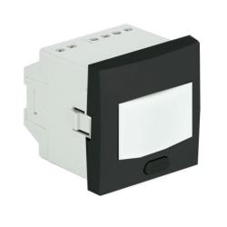 45404 SPM: Pohybov� detektor pre in�tal�ciu na stenu 400W, 2-moduly, �ierna