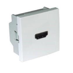 45436 SBR: HDMI z�suvka s bezskrutkov�m pripojen�m, biela