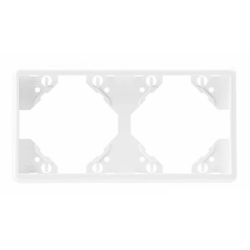50921 TBR: 2 - r�m�ek vodorovn�, biela