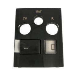 70770 TAT: Kryt z�suvky R-TV-SAT RJ45 opt.k, antracit