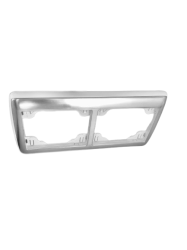 70921 TBI: 2 - r�m�ek vodorovn�, biela/chr�m