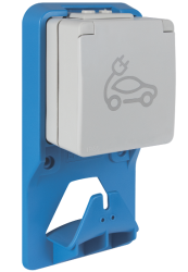 81751: Wallbox povrchov� mont� s dr�iakom (Schuko type) pre nab�janie el. vozidiel, 16A-2