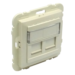 90442 SPE: Kryt dvojitej d�t. z�s(pre RJ45), perle�ov� (bez konektorov)