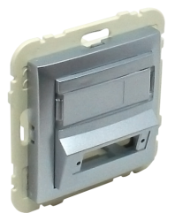 90448 SAL: Kryt pre spojku SC APC Duplex optic. konektor, hlin�kov�