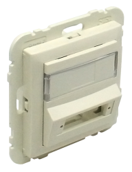 90448 SMF: Kryt pre spojku SC APC Duplex optic. konektor, slon.kos�