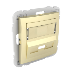 90449 SDU: Kryt pre spojku SC APC Simplex/LC Duplex op, zlat�