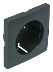 90631 TIS: Kryt z�suvky Schuko, �ed�