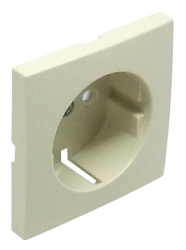90632 TMF: Kryt z�suvky Schuko s clonkou, slon.kos�