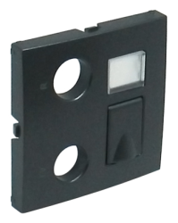 90774 TIS: Kryt z�suvky R-TV-RJ45, �ed�