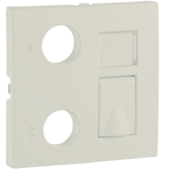 90774 TPE: Kryt z�suvky R-TV-RJ45, perle�ov�