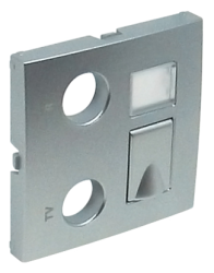 90774 TAL: Kryt z�suvky R-TV-RJ45, hlin�kov�