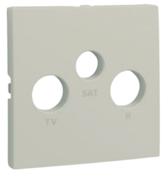 90775 TPE: Kryt z�suvky R-TV-SAT, perle�ov�