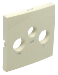 90775 TMF: Kryt z�suvky R-TV-SAT, slon.kos�