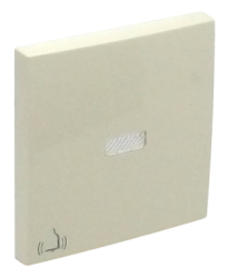 90795 TMF: Kryt tla�idla, symbol ZVON�EK+ orienta�n� LED, slon.kos�