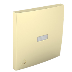 90797 TDU: Kryt tla�idla, symbol LAMPA, orienta�n� LED, zlat�