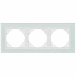 90930 TCB: 3 - r�m�ek, biele sklo/biela