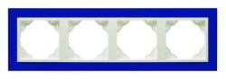 90940 TZG: 4 - r�m�ek, modr�/�adov�